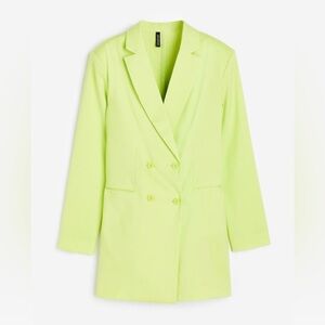 H&M Curvy Fit Double Breasted Jacket Dress